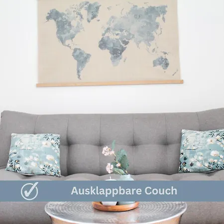 Apartament Wonderful World - Stadtnah, Balkon, Parkplatz, E-ladestation, Fitnessstudio