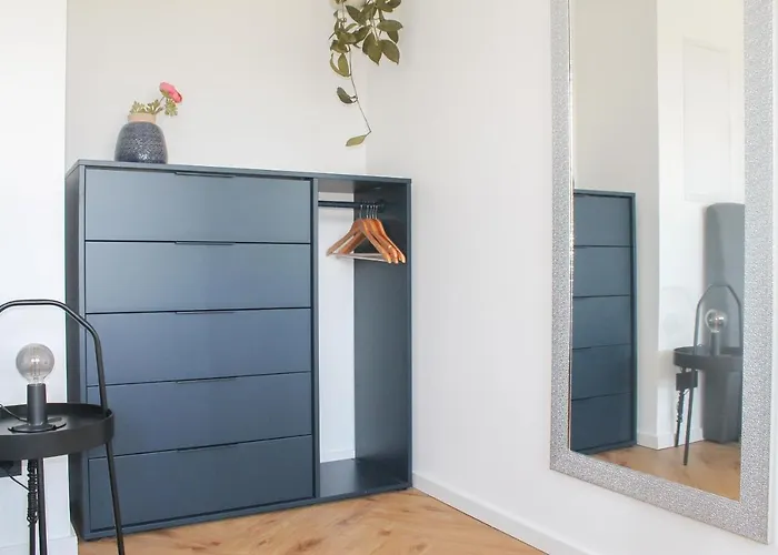 דירה Wonderful World - Stadtnah, Balkon, Parkplatz, E-ladestation, Fitnessstudio *