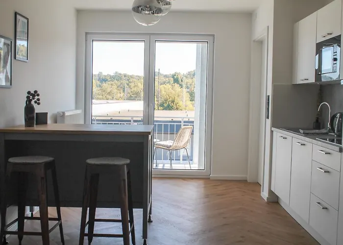 Apartamento Wonderful World - Stadtnah, Balkon, Parkplatz, E-ladestation, Fitnessstudio