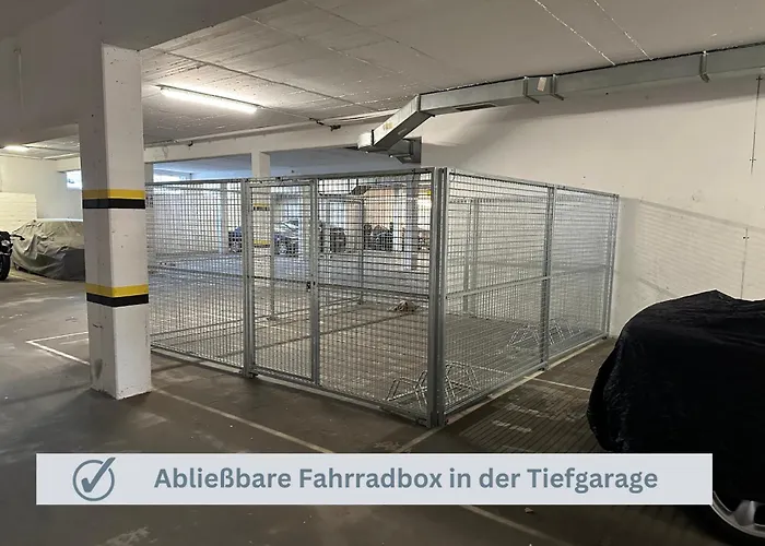 דירה Wonderful World - Stadtnah, Balkon, Parkplatz, E-ladestation, Fitnessstudio